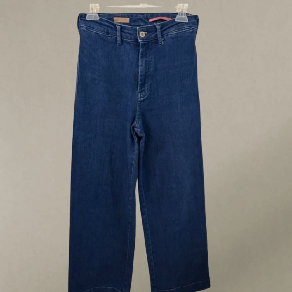 Pilcro Women's High Rise Jeans - Dark Blue
